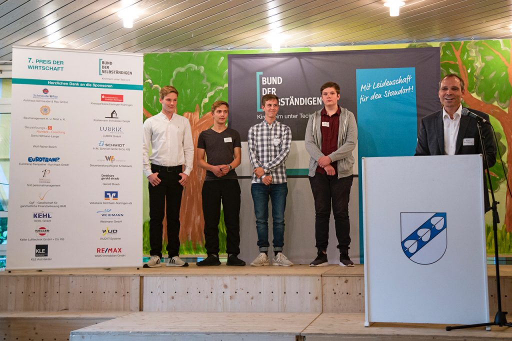 Verleihung des BDS-Wirtschaftspreises in Jesingen 2018